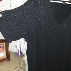 Classy Torrid Sparkly Super Soft V Neck